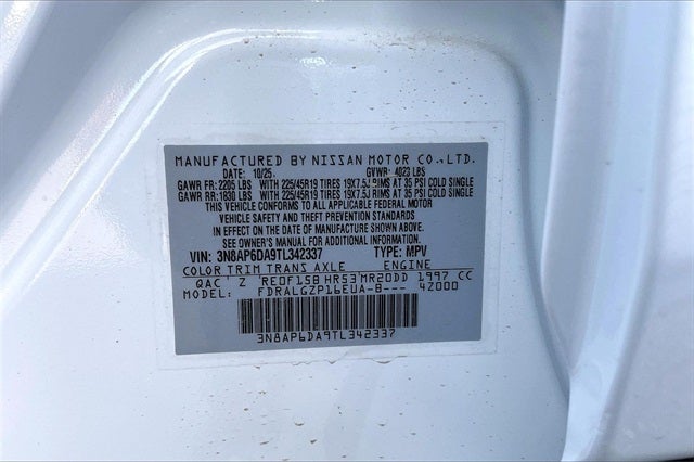 2026 Nissan Kicks SR