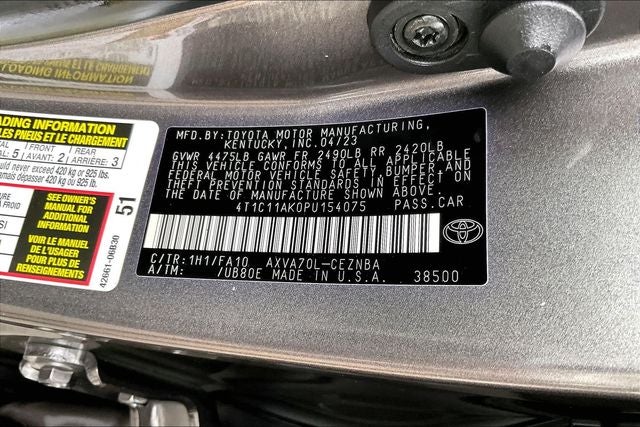 2023 Toyota Camry LE