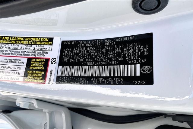 2025 Toyota Camry XSE