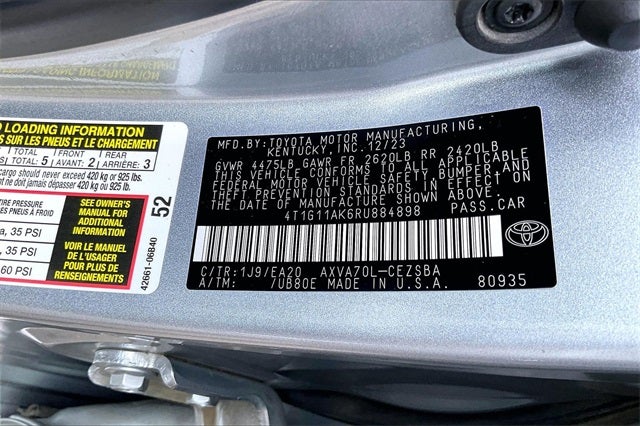 2024 Toyota Camry SE