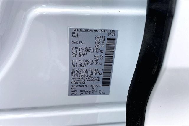 2026 Nissan Murano Platinum