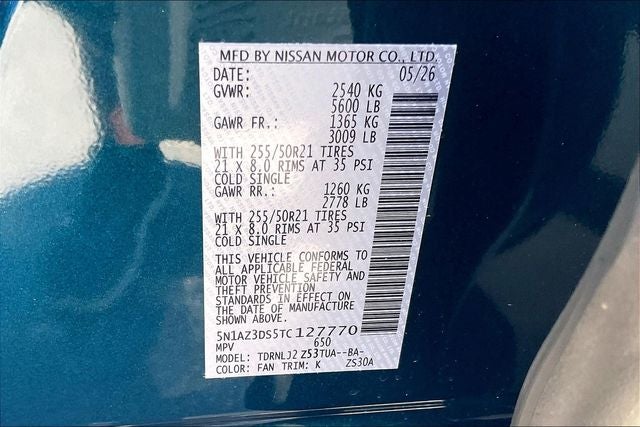 2026 Nissan Murano Platinum