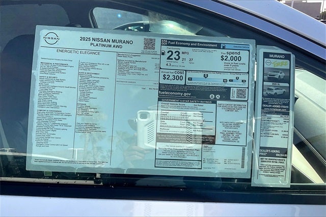 2025 Nissan Murano Platinum