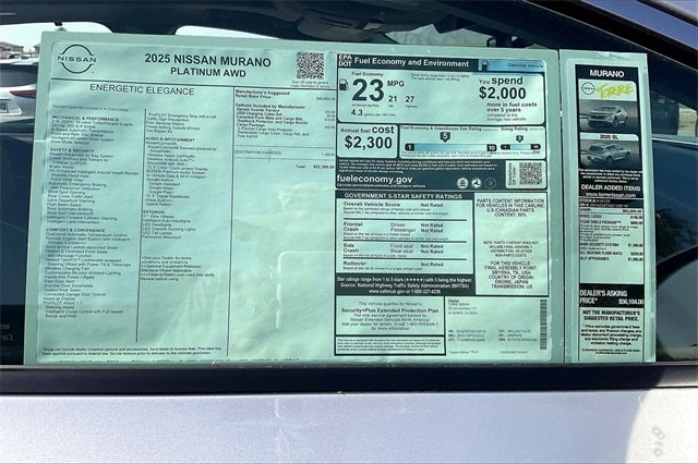 2025 Nissan Murano Platinum