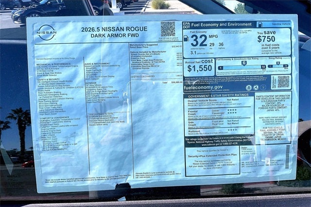 2026 Nissan Rogue SV