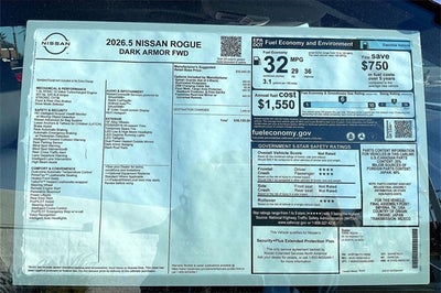 2026 Nissan Rogue SV