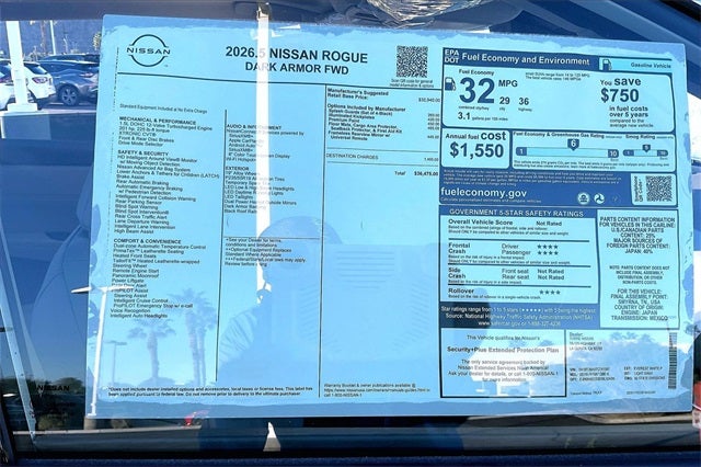 2026 Nissan Rogue SV