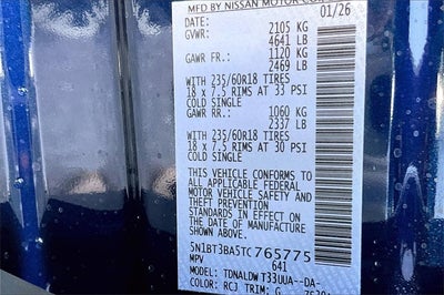 2026 Nissan Rogue SV