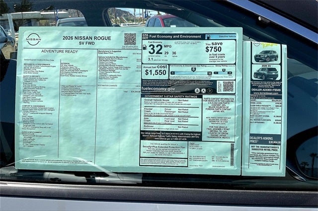 2026 Nissan Rogue SV