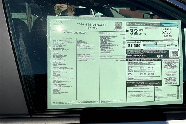 2026 Nissan Rogue SV