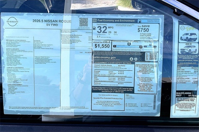 2026 Nissan Rogue SV