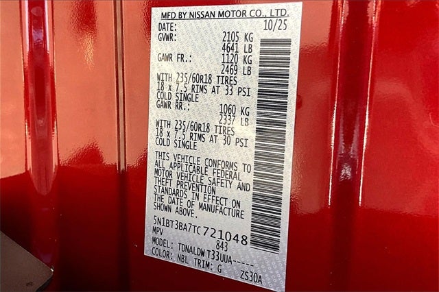 2026 Nissan Rogue SV