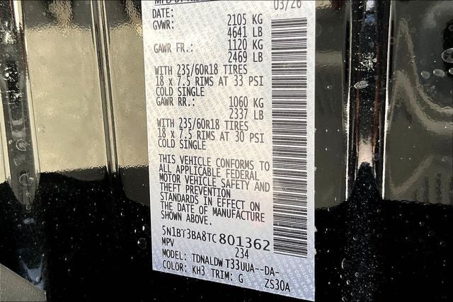 2026 Nissan Rogue SV