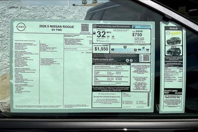 2026 Nissan Rogue SV