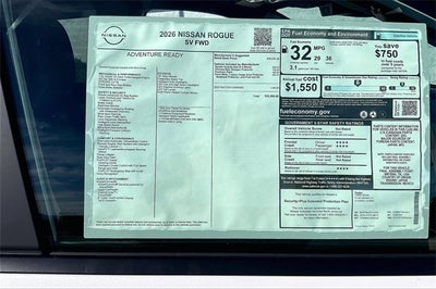 2026 Nissan Rogue SV