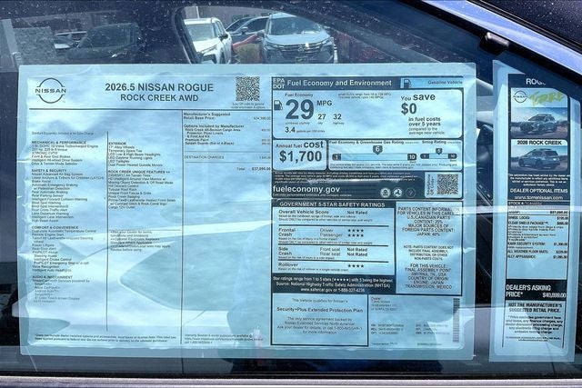 2026 Nissan Rogue Rock Creek