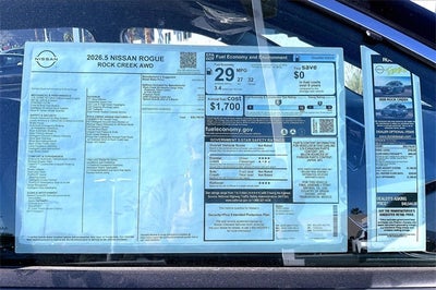 2026 Nissan Rogue Rock Creek