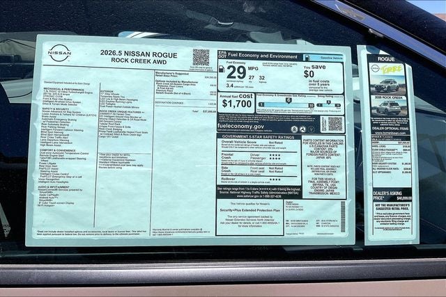 2026 Nissan Rogue Rock Creek