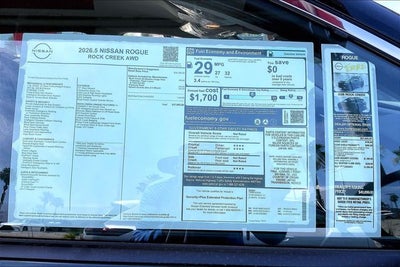 2026 Nissan Rogue Rock Creek