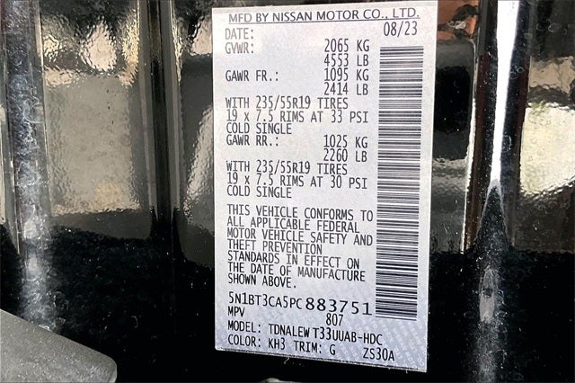 2023 Nissan Rogue SL