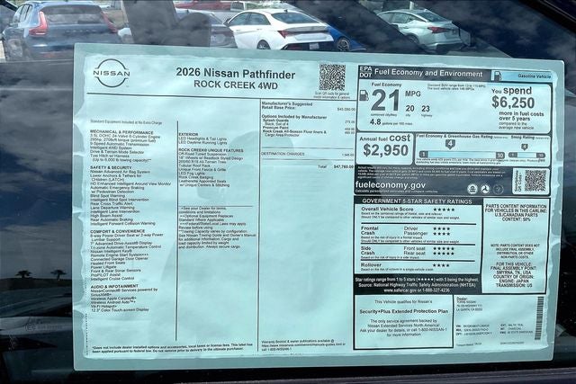 2026 Nissan Pathfinder Rock Creek