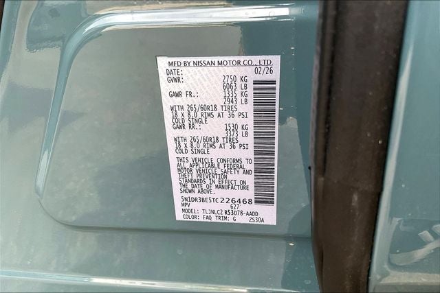 2026 Nissan Pathfinder Rock Creek 4WD