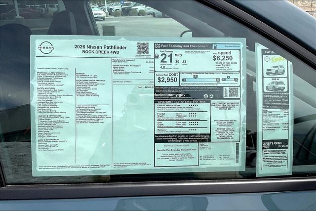 2026 Nissan Pathfinder Rock Creek 4WD