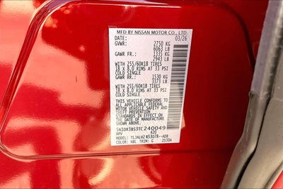 2026 Nissan Pathfinder SV