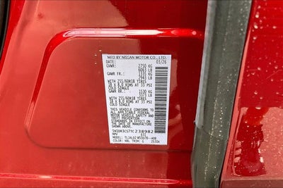 2026 Nissan Pathfinder SL