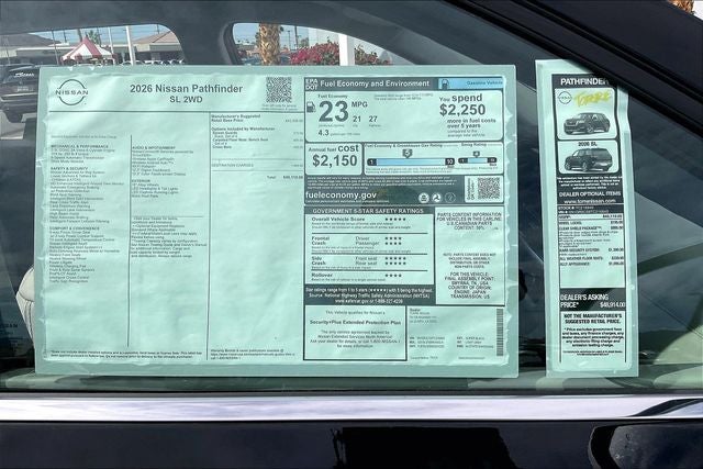 2026 Nissan Pathfinder SL