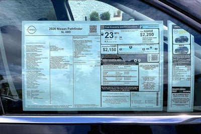 2026 Nissan Pathfinder SL