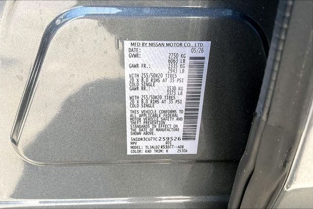 2026 Nissan Pathfinder SL