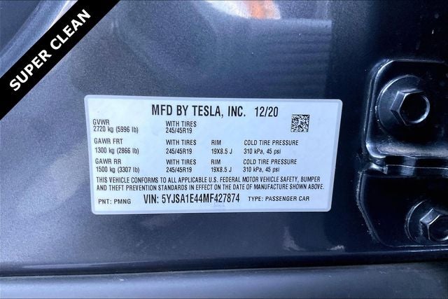 2021 Tesla Model S Performance