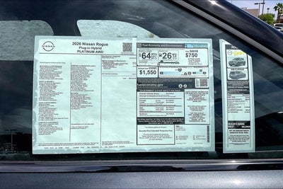 2026 Nissan Rogue Platinum