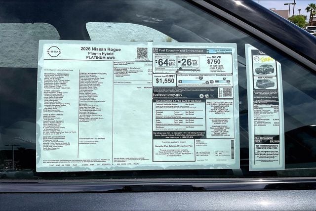 2026 Nissan Rogue Platinum