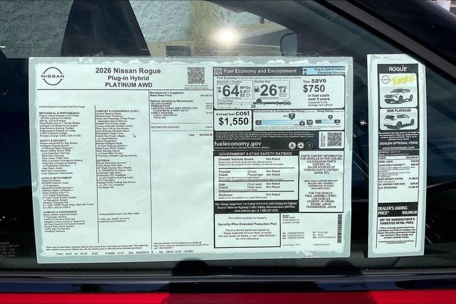 2026 Nissan Rogue Platinum