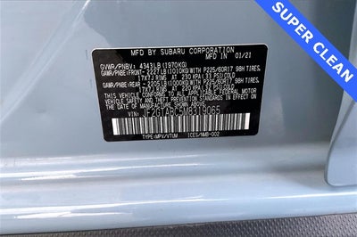 2021 Subaru Crosstrek Base