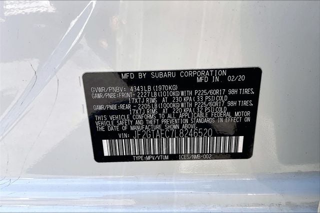 2020 Subaru Crosstrek Premium