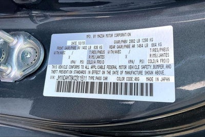 2019 Mazda Mazda Miata RF Grand Touring