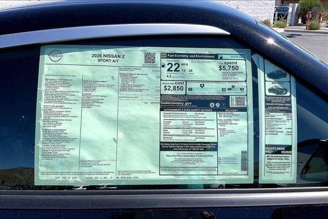 2026 Nissan Z Sport