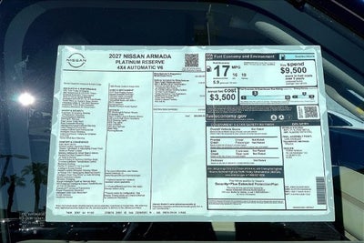 2027 Nissan Armada SL