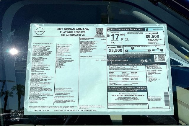 2027 Nissan Armada SL