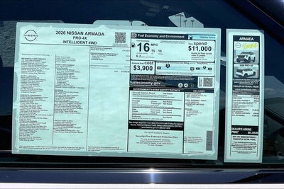 2026 Nissan Armada PRO-4X