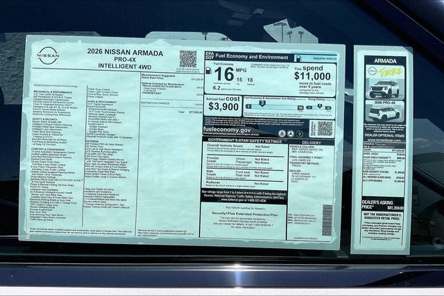 2026 Nissan Armada PRO-4X