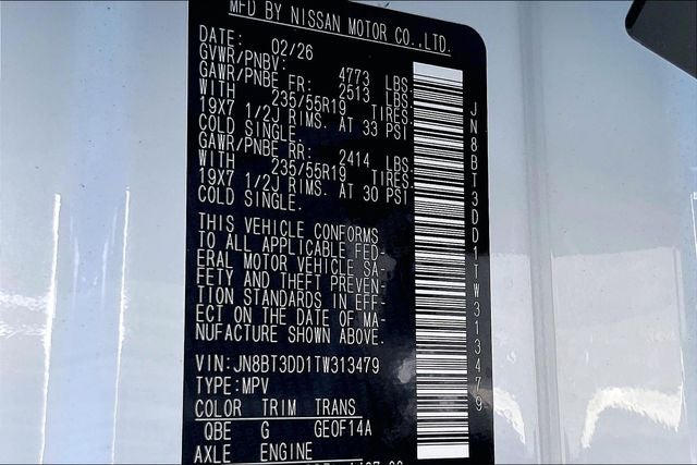 2026 Nissan Rogue Platinum