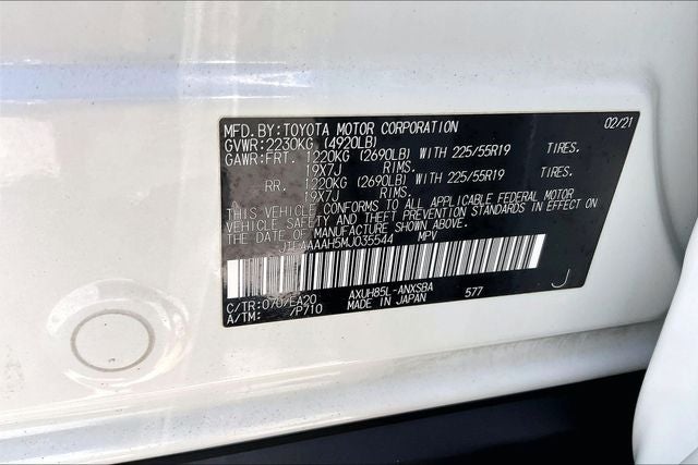 2021 Toyota Venza Limited