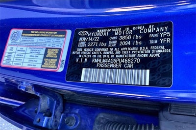 2023 Hyundai Elantra SEL