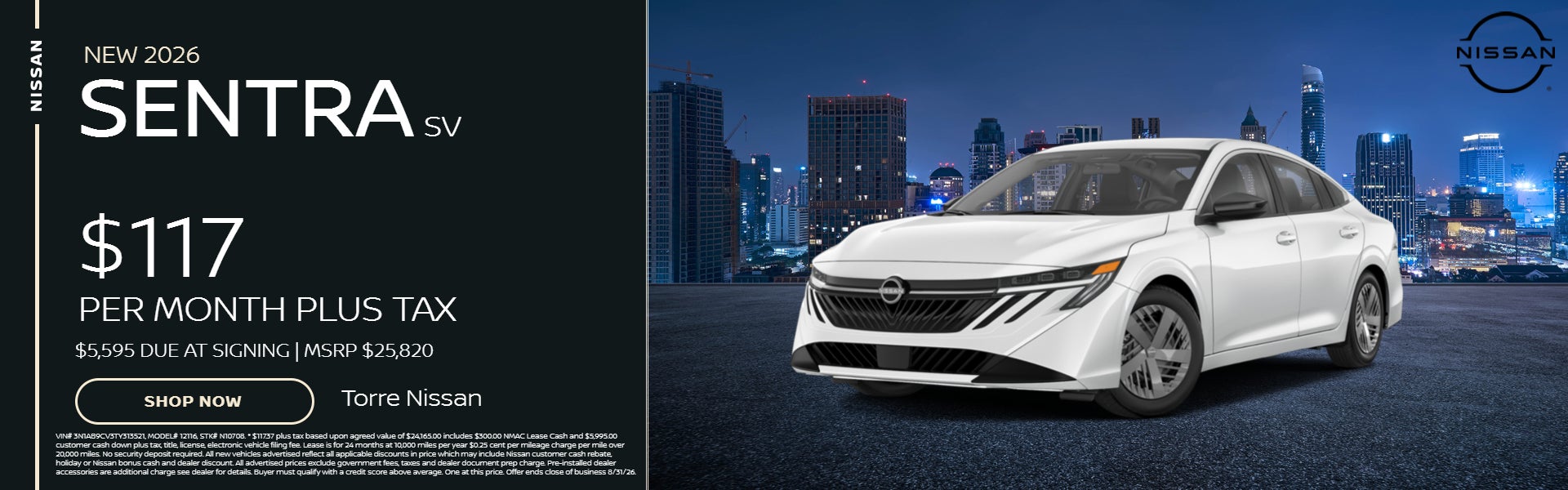 Sentra SV Special