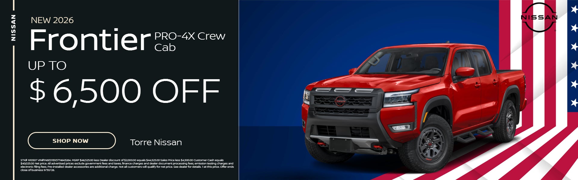 Frontier Sale