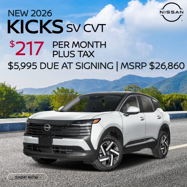 2026 Nissan Kicks SV CVT